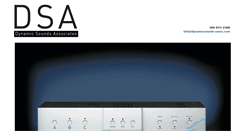 Desktop Screenshot of dynamicsounds-assoc.com
