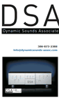 Mobile Screenshot of dynamicsounds-assoc.com